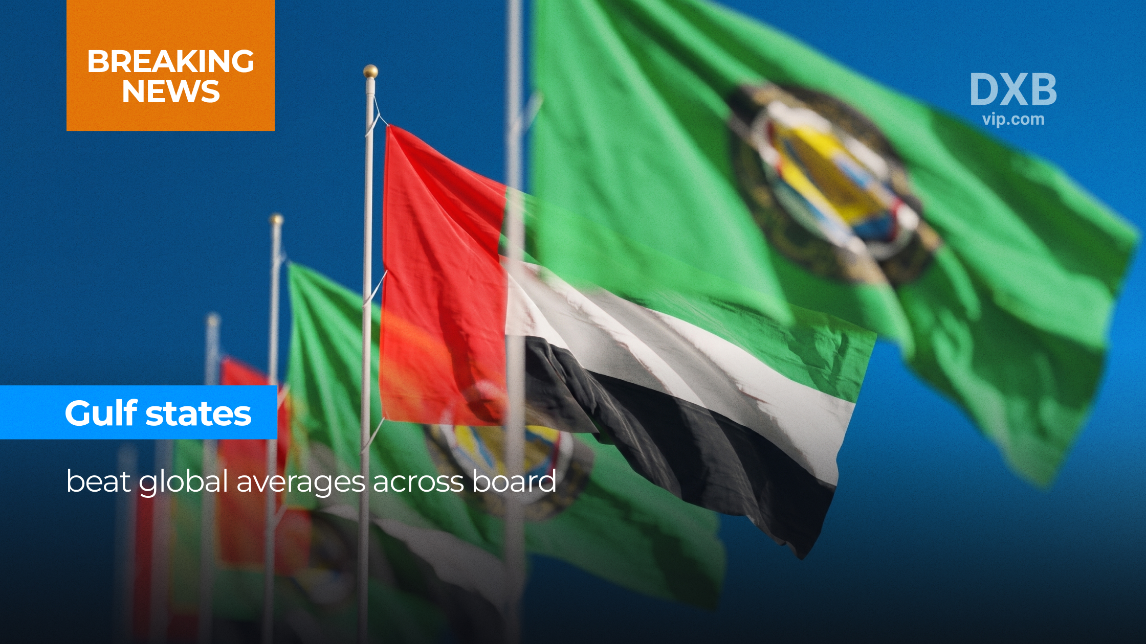 Gulf states beat global averages across board