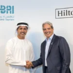 Dubai Hilton partnership signing overview.