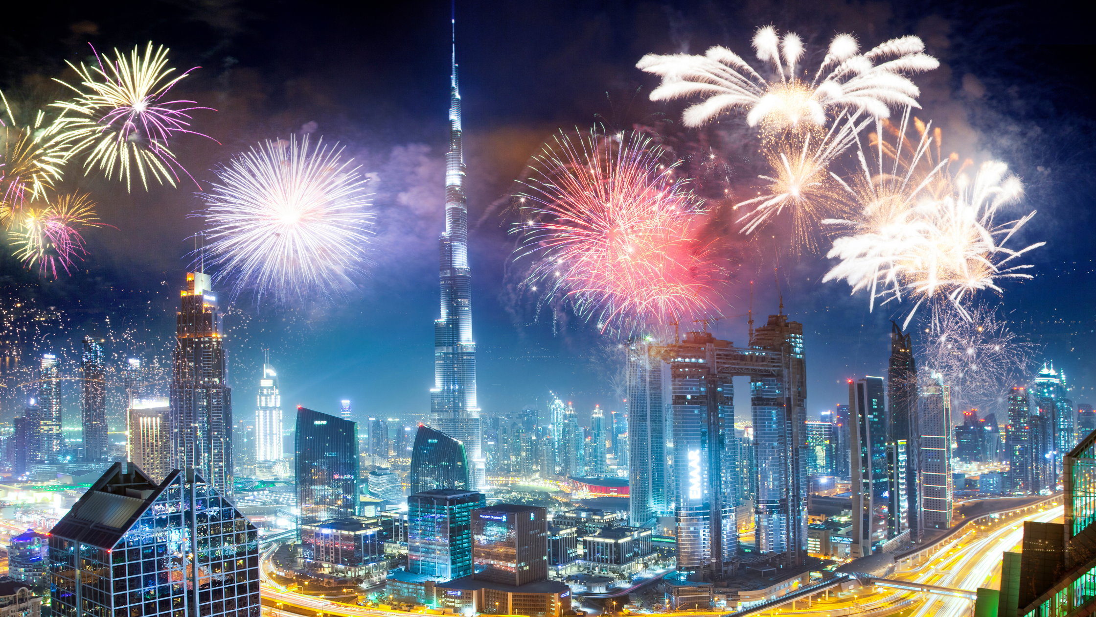 New Year's Eve Fireworks in the UAE