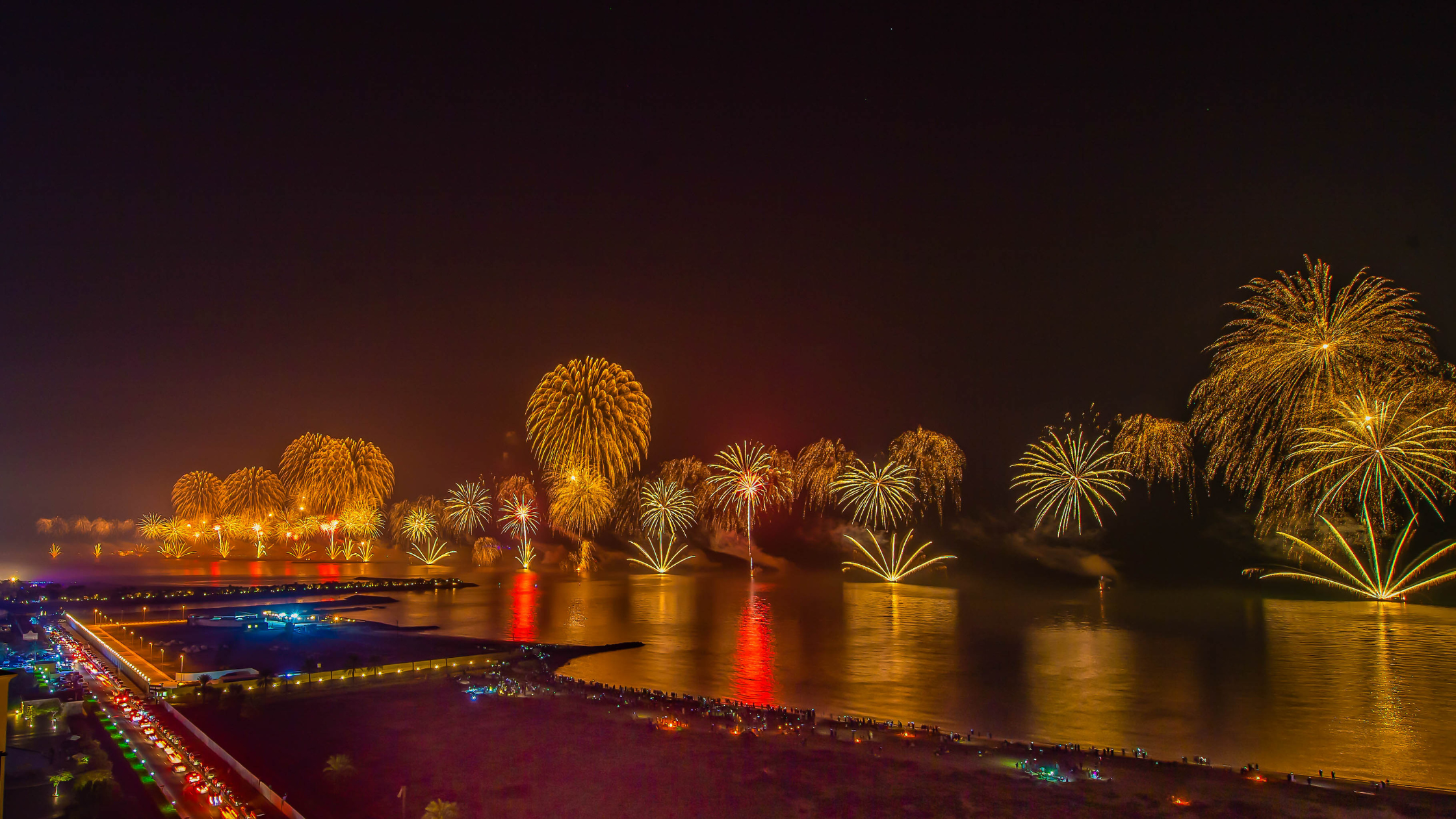 New Year Eve Fireworks in the UAE