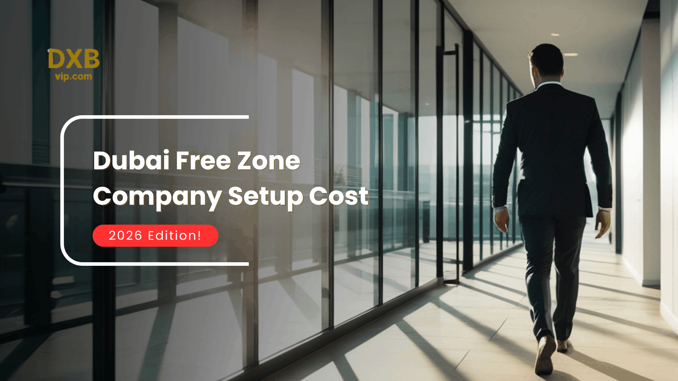 Dubai free zone company setup cost